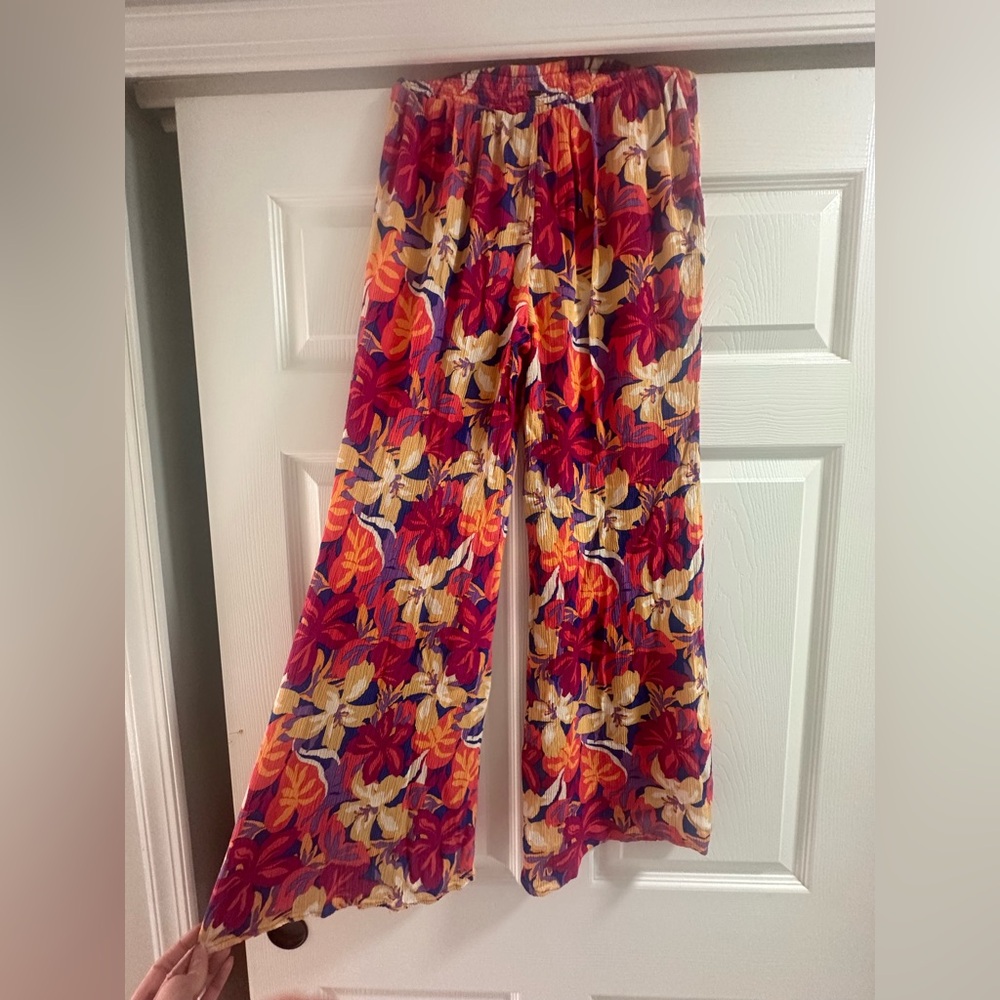 Ripcurl Floral Wide-Leg Pants